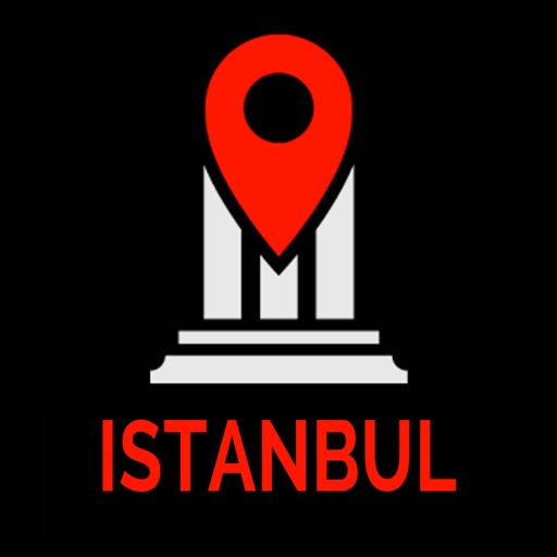 Istanbul Travel Guide Monument Tracker Offline Map Icon