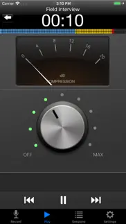 hindenburg field recorder lite iphone bildschirmfoto 3