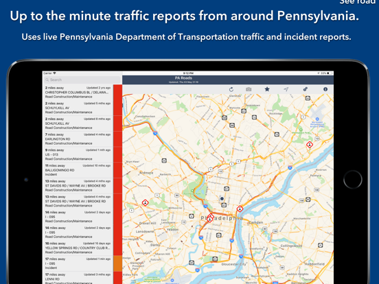 Screenshot #4 pour Pennsylvania State Roads