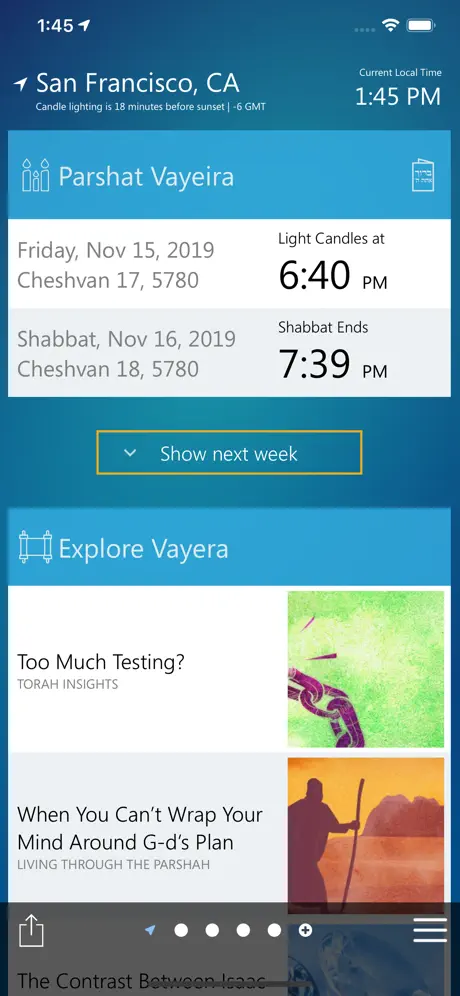 Shabbat & Holiday Times