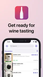 gotbottle: wine notes iphone screenshot 1