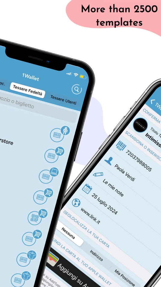 #2. 1Wallet (iOS) Podle: Marco Tardanico