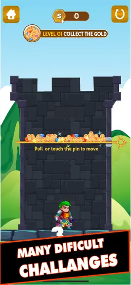 Game screenshot Hero Pins Out apk