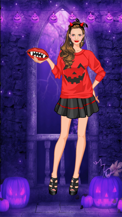 Halloween  spooky dressup Screenshot