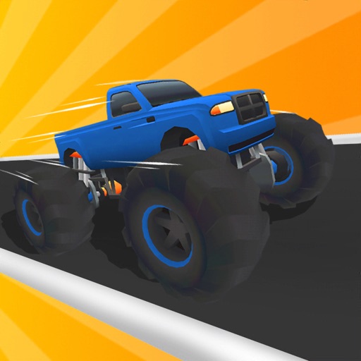 Monster Car Up Icon