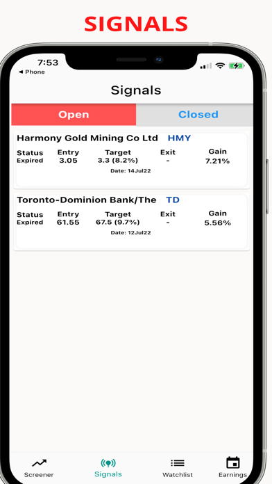 MyStockSignals Screenshot