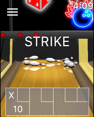 Vegas Bowling Lite Watch