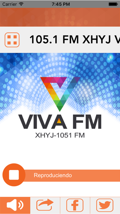 Grupo M Radio iPhone screenshot 3 - Music app