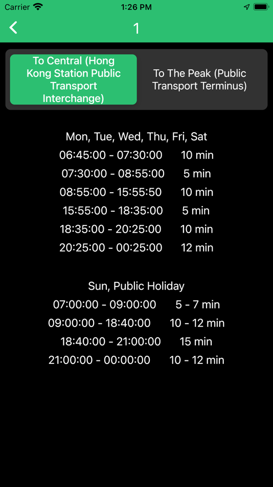#8. Minibus Timer - 專線小巴到站時間 (iOS) 来自: YIU WING NG