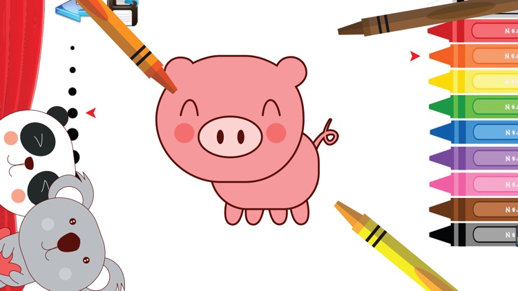 Kid Coloring HD - Animal coloring book for me