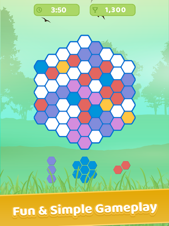 Hexa Blitz: Skillz Block Gameのおすすめ画像1