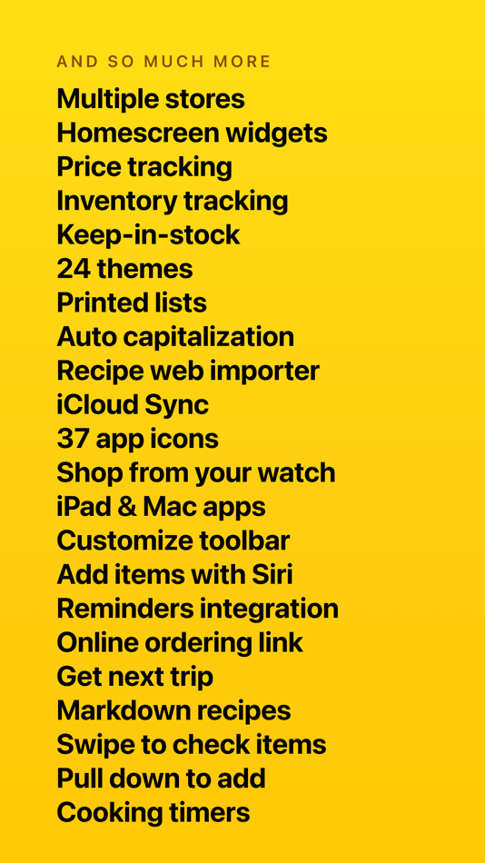 #6. Grocery - Smart Shopping List (macOS) 由: Conrad Stoll