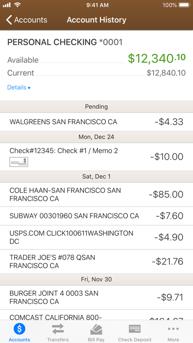 Bank 34 Screenshot