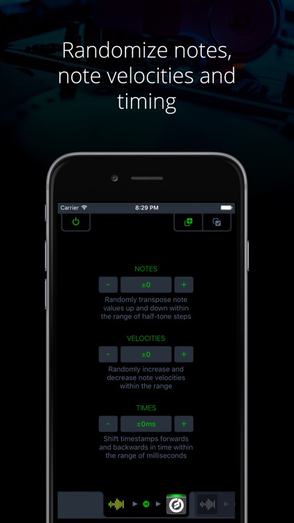 Midiflow Randomizer (Audiobus)