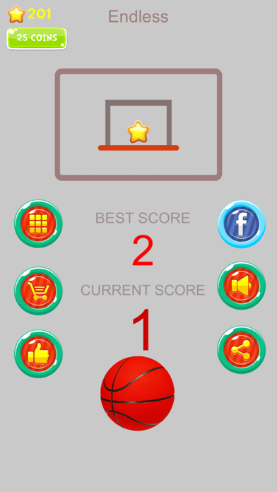 Screenshot #1 pour Basketball Stars Mania