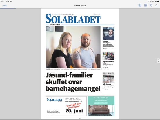 Screenshot #5 pour Solabladet eAvis