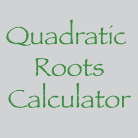 螢幕擷取畫面 (1) Quadratic Roots Calculator