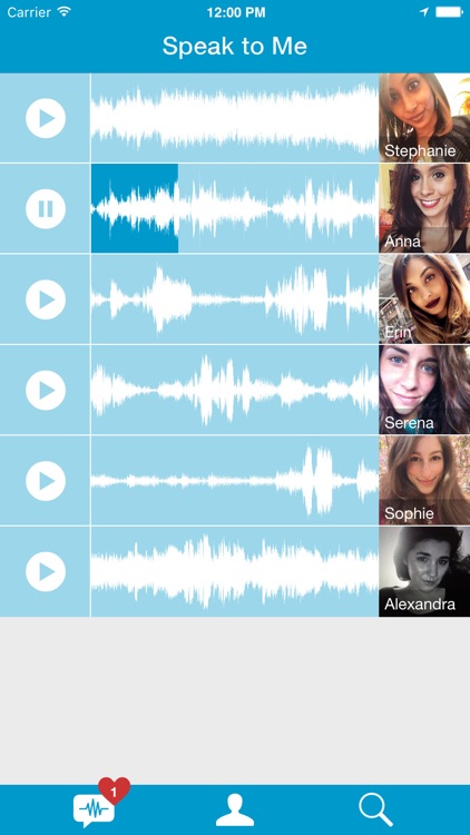 Speak to Me Voice Dating App