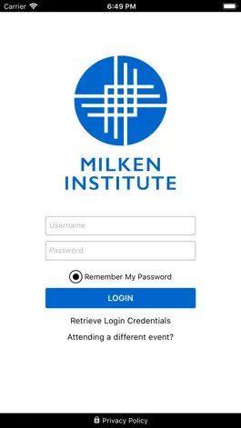 Game screenshot Milken Institute Events hack