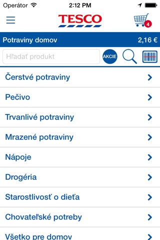 Download Tesco Online nákupy SK app for iPhone and iPad