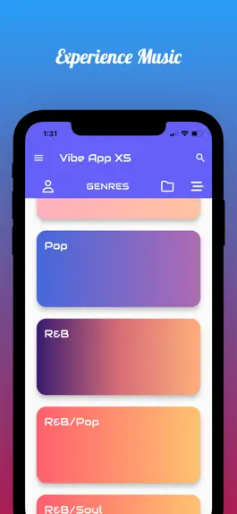 Game screenshot Vibe App XS - Music Player hack