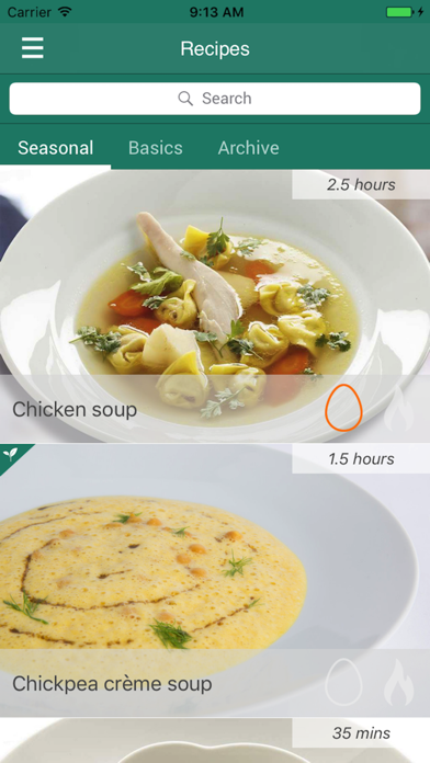 HealthFood Screenshot