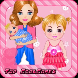 帮妈妈照顾可爱宝贝