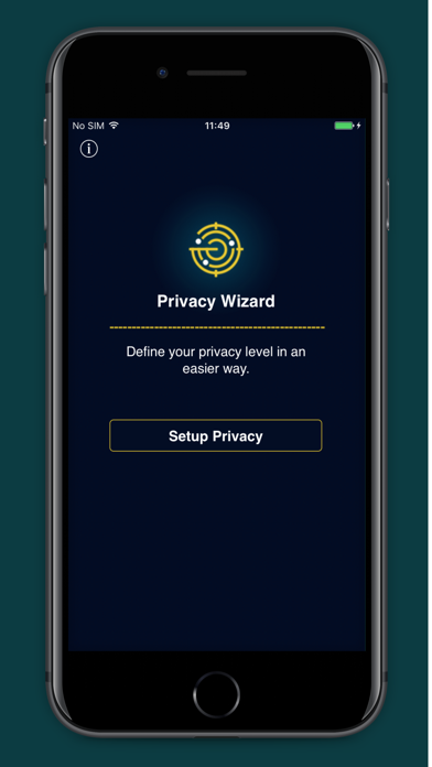Screenshot #1 pour Privacy Wizard