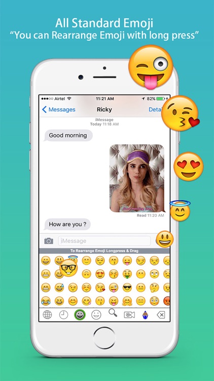 Emoji Keyboard - Cute Gif Emoticons, Fun Stickers