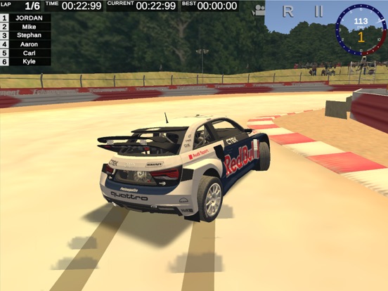 World Rally Cross - Rally Race iPad app afbeelding 8