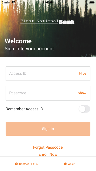 First National Bank Tigerton Screenshot