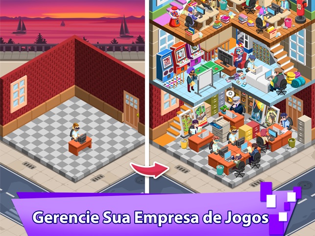 Video Game Tycoon – Crie Jogos na App Store