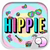Hippie Art Retro Accessory Stickers for iMessage delete, cancel