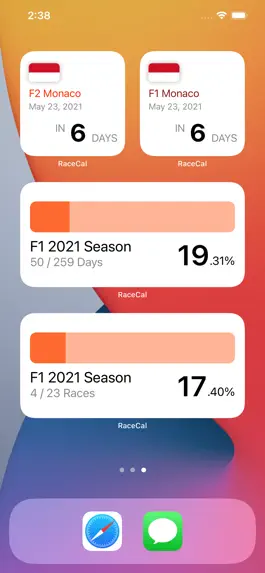 Game screenshot RaceCal - For all racing fans apk