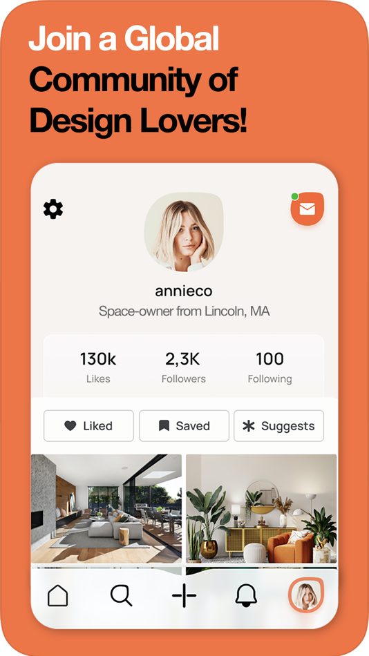 #4. SpaceApp - AI Design & Remodel (iOS) 由: Arcbazar.com, Inc.