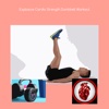 Explosive cardio strength dumbbell workout