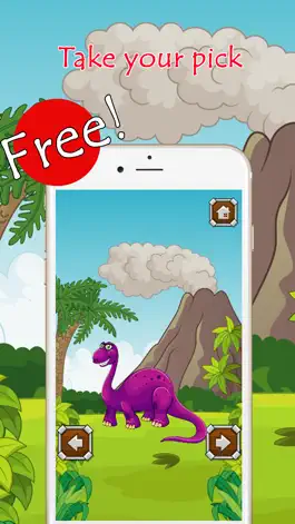 Game screenshot Динозавры Книжка-Раскраска Для Детей Бесплатное apk