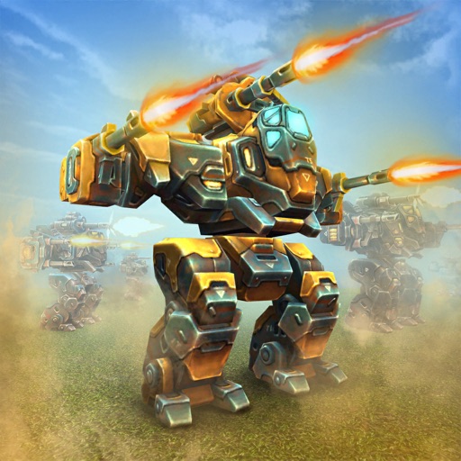 Robots War robot fighting game iOS App