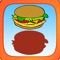 Icon Food Shadow Puzzles,Drag and Drop Puzzle for Kid