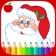 Christmas Coloring - Coloring Book for Kids app icon - Games app for iPhone