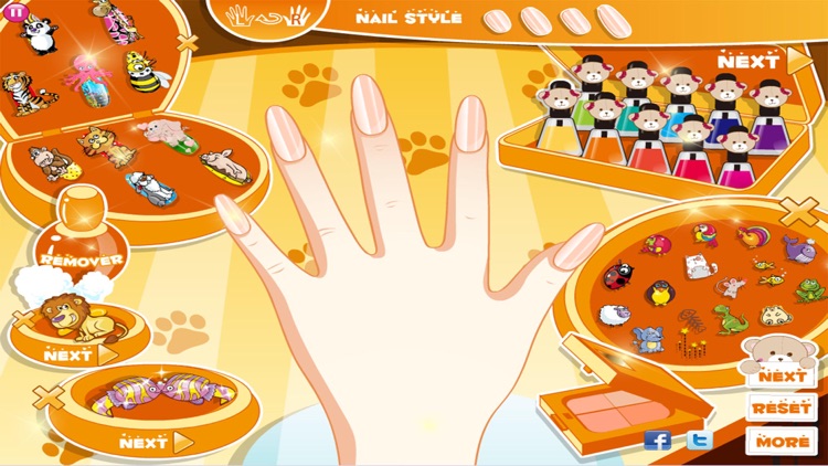 Princess Nail Salon Designs girl games for free