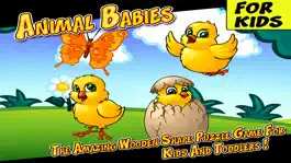 Game screenshot Animal Babies - Cute Puzzles for Kids and Toddlers mod apk