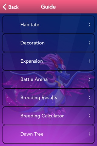 Unofficial Breeding Guide For Dragon Story screenshot 2