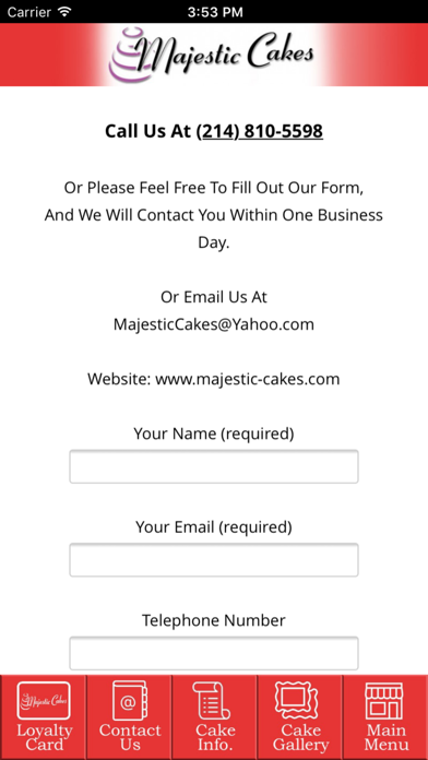 Majestic Cakes screenshot 4