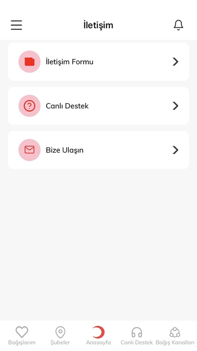 Türk Kızılay Mobil Screenshot