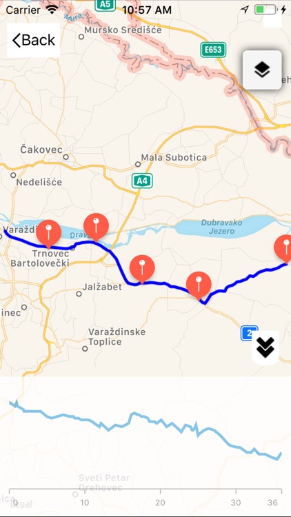 Varazdin Bike Routes screenshot-5