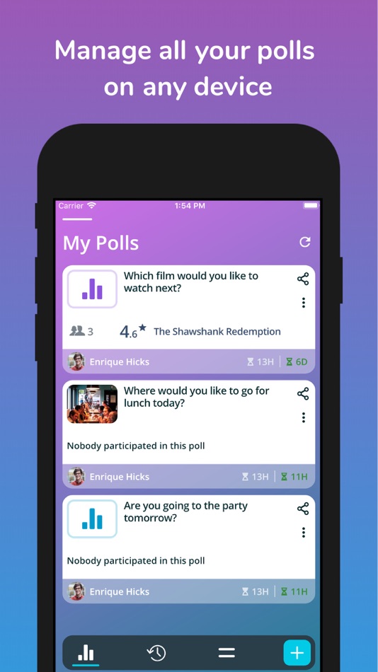 #6. Poll For All - Create polls (iOS) 来自: Softry OÜ