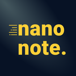 ‎Note to self - Nanonote
