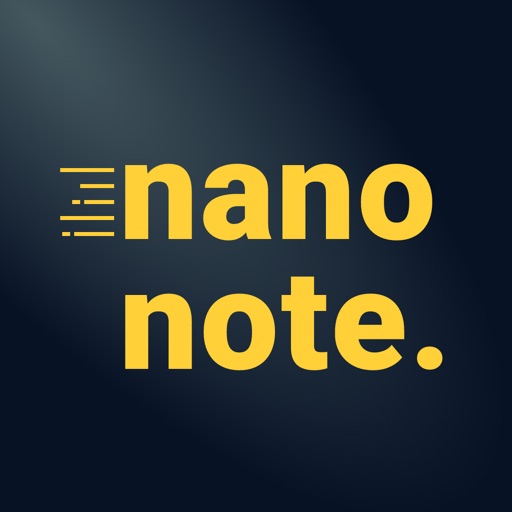 nanonote - Note to Self