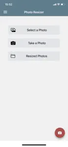 Photo Resizer: resize image screenshot #1 for iPhone